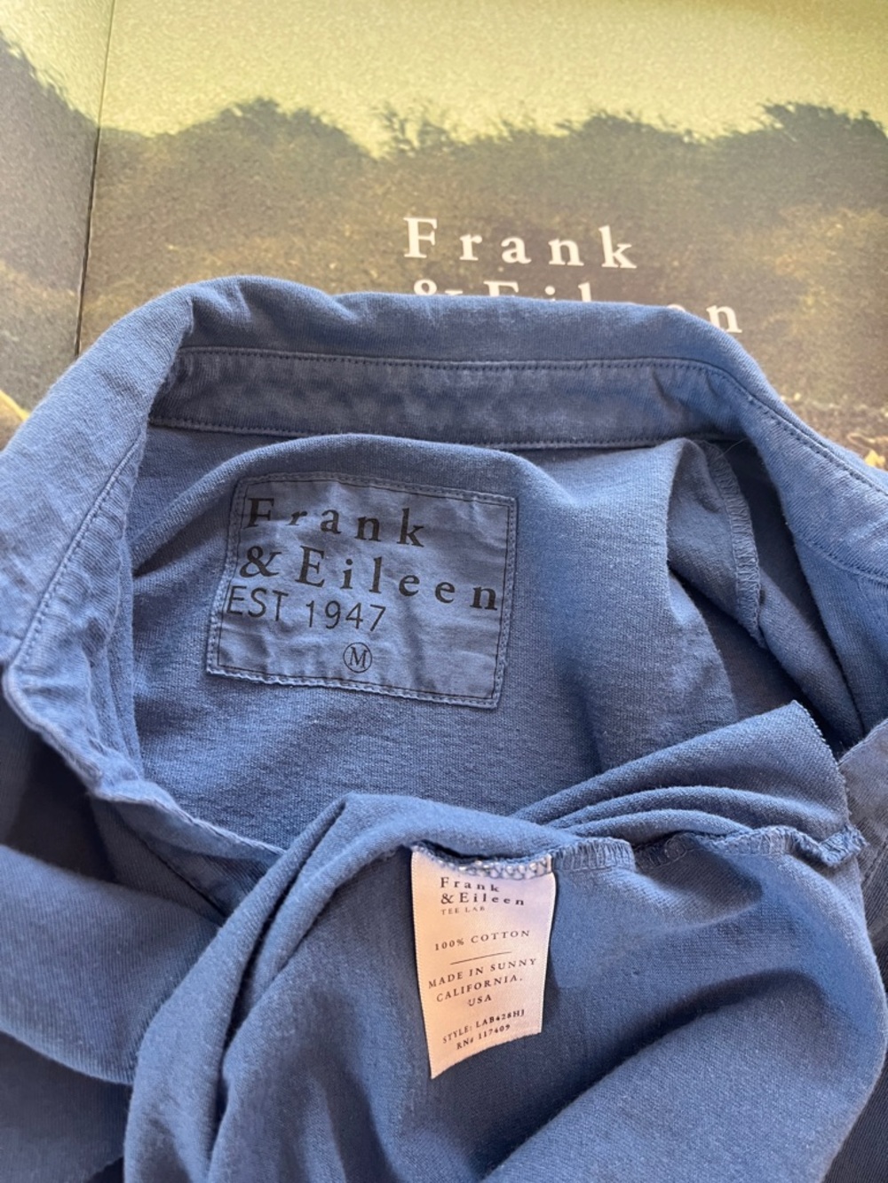 NWOT Frank & Eileen shirt dress - Picture 9 of 10